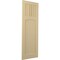 Ekena Millwork True Fit PVC San Miguel Mission Style Fixed Mount Shutters, Natural Twine, 15W x 62H, PR TFP001SM15X062NT - alternate 9